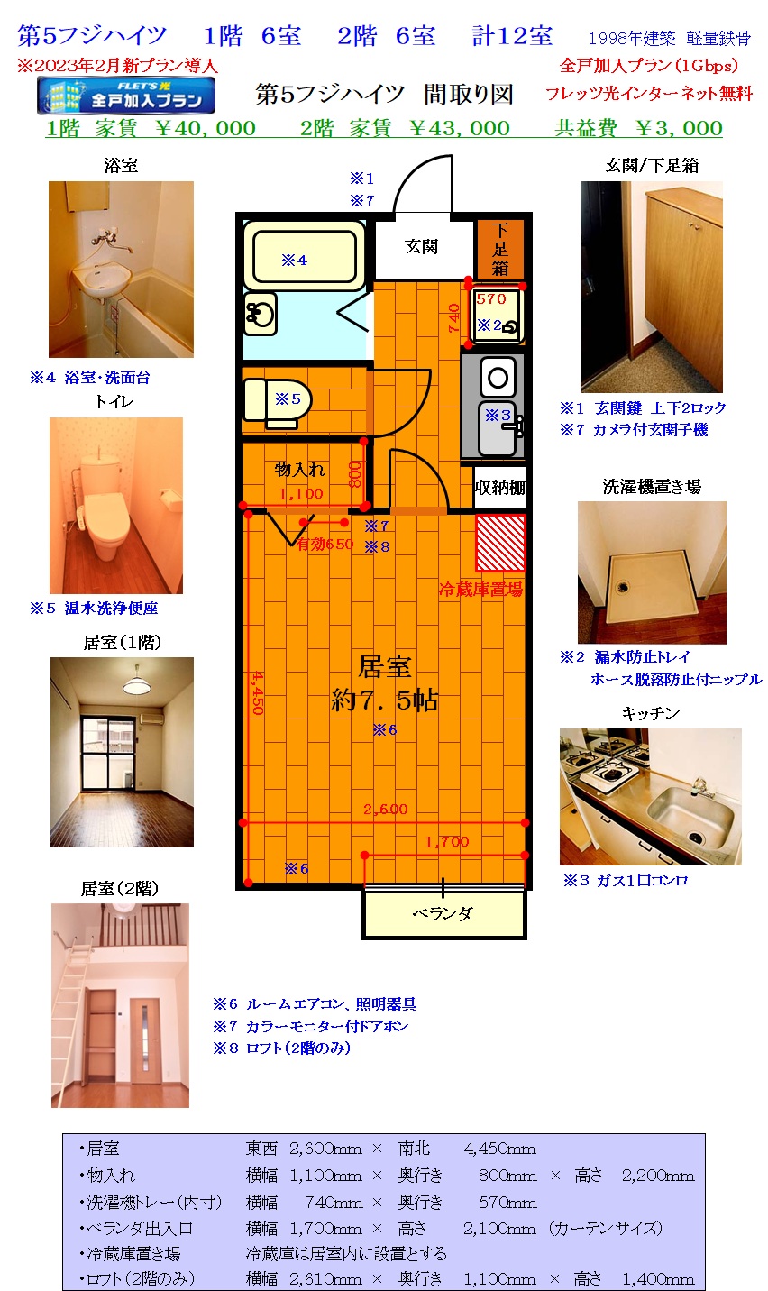 第５　間取り