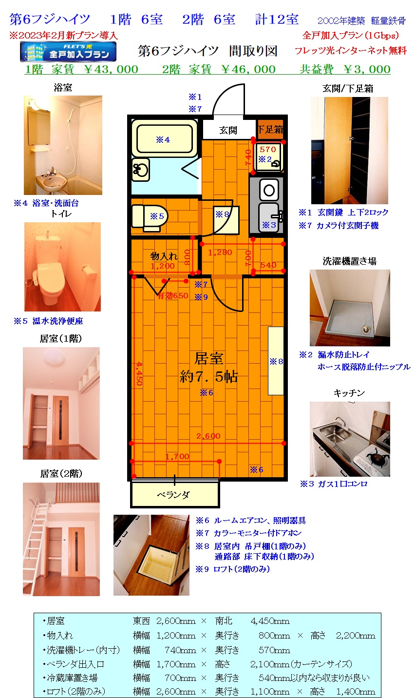 第６　間取り